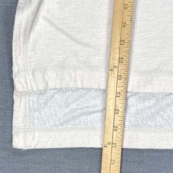 We The Free Back At It Henley Top XS Tan Oversized Slouchy Dolman Sleeves Casual - Picture 14 of 16